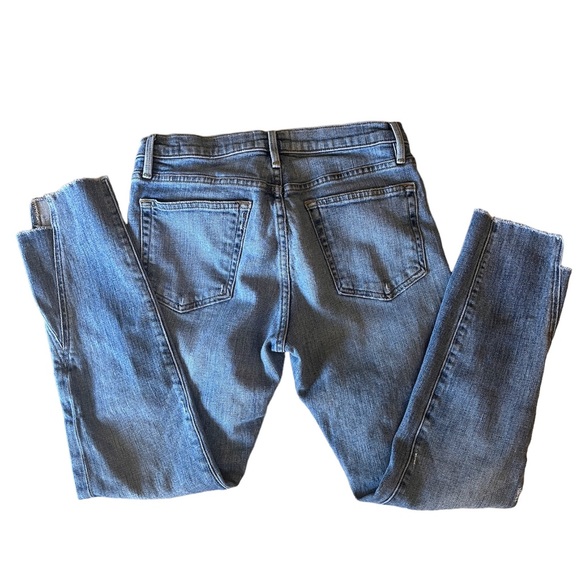 FRAME Le Boy Gusset Fray Jeans Beaudry Wash 27 - Picture 10 of 10
